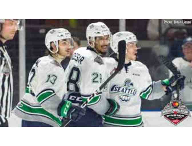 Seattle Thunderbirds Hockey Tickets 2018-19 Season, Two Premium Seat Tickets