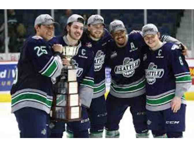Seattle Thunderbirds Hockey Tickets 2018-19 Season, Two Premium Seat Tickets