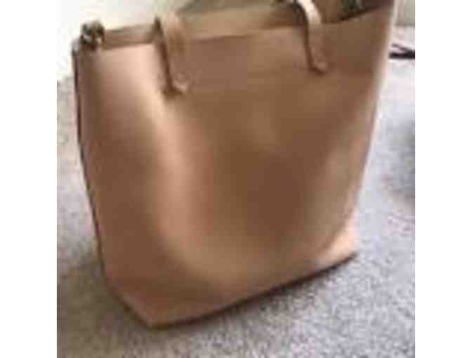 Natural Leather Madewell Tote