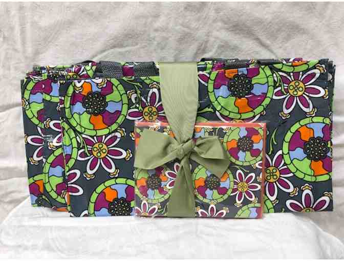 Libby Green 'Sara' Tote Bag Trio with Notecards