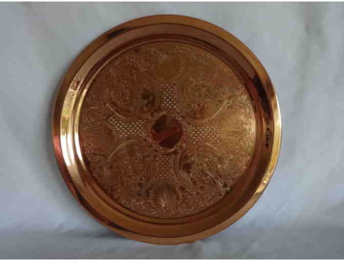 Copper Tray and Dish