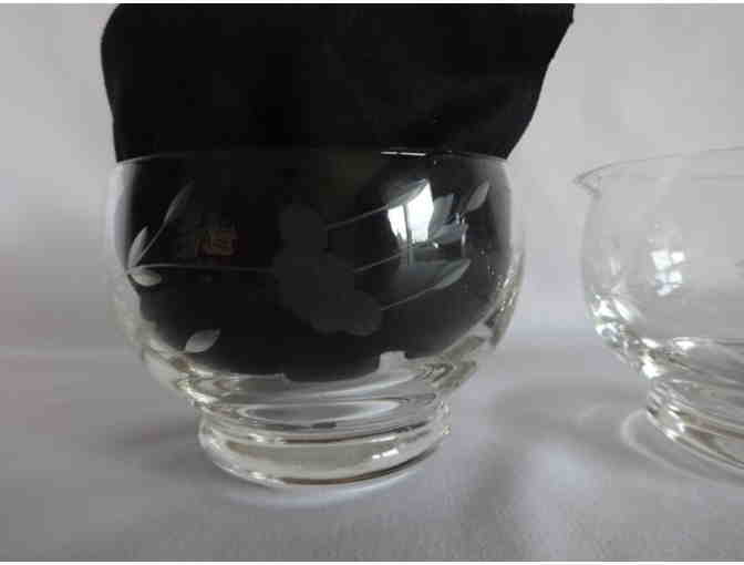 Heritage Stackable Sugar and Creamer with Bud Vase