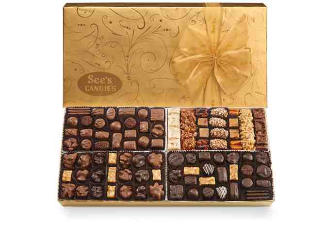 4-pound Gift of Elegance Box of See's Chocolates - Photo 1
