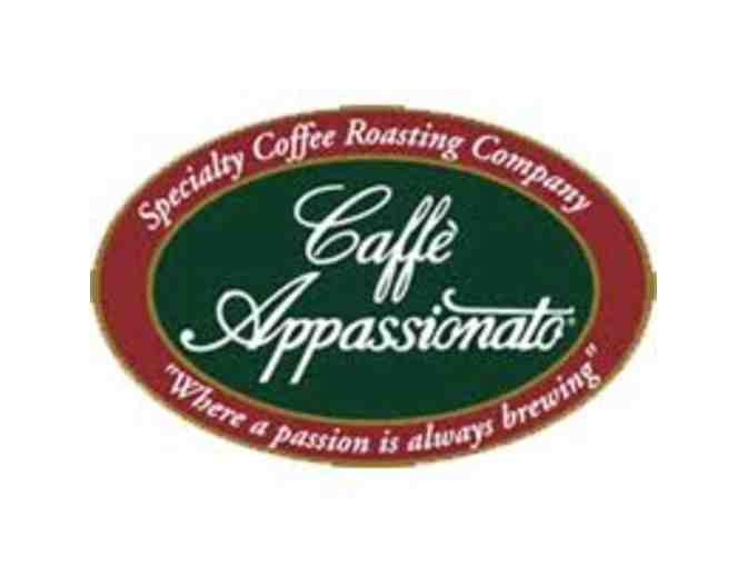 Two 12 oz Bags of Caffe Appassionato Coffee- Shipping included (Buy for $8 under value!)