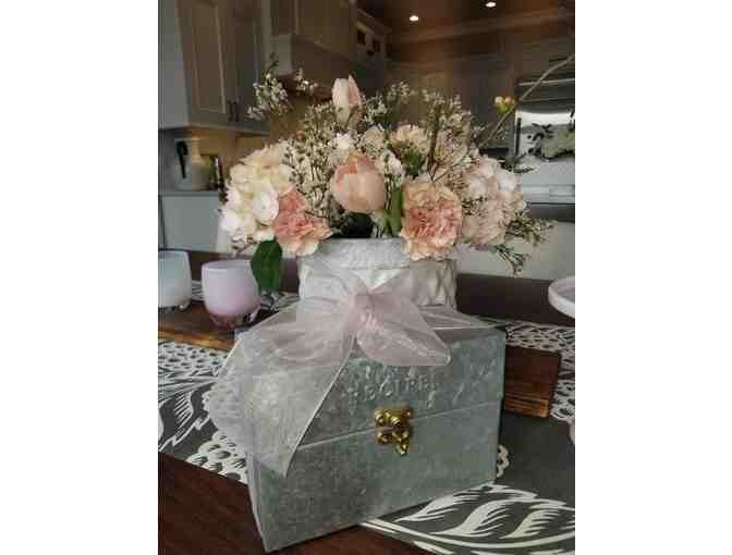 Magnolia Home Recipe Box with 24 Recipes