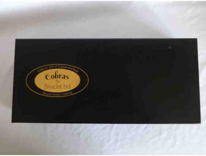 Copper, Brass and Glass Hot Beverage Set