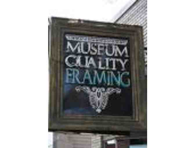 Custom Framing Gift Certificate--$100