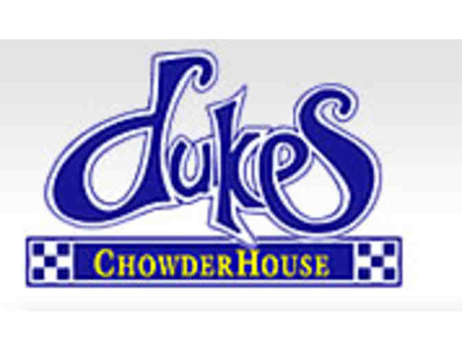 Duke's Cookbook and $25 Gift Card and Discount Cards