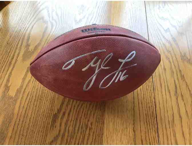 Autographed Seahawks Football K.J. Wright #50