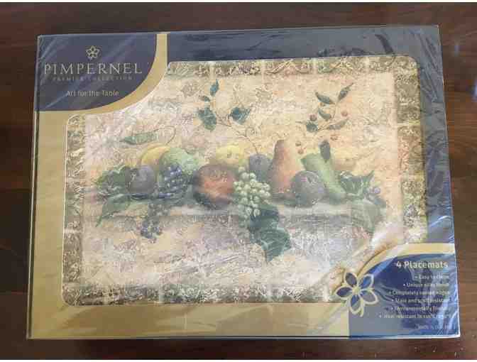 Tuscan Placemats and Vase