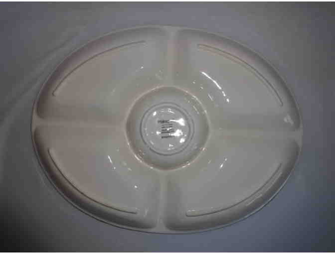 Winterberry Five Section Oval Server