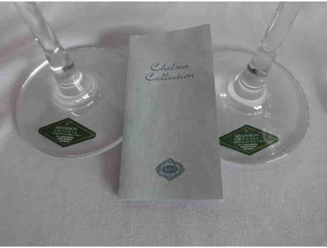 Four Fine Crystal Goblets