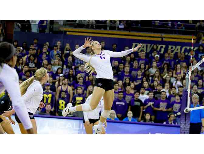 UW Women's Volleyball - 2019 Season- Two 1st Row Seats!