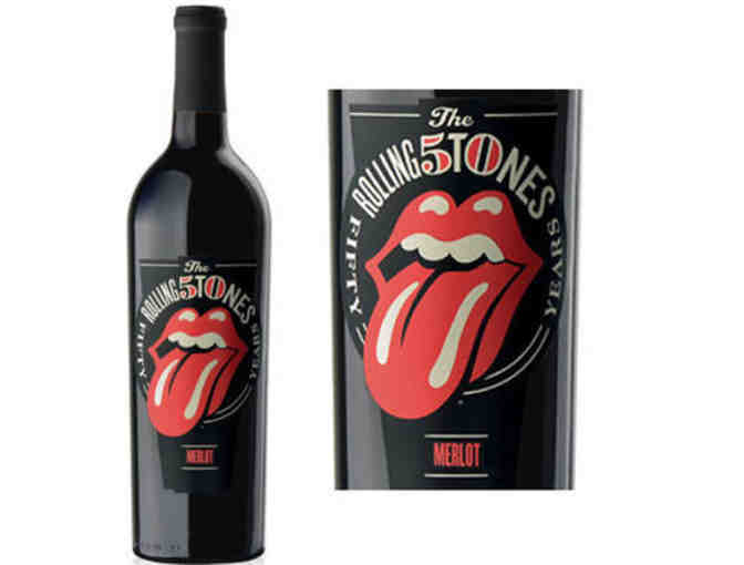 Wines That Rock! Rolling Stones Forty Licks 2012 Merlot