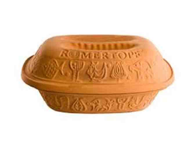*Vintage* - Romertopf by Reston Lloyd Classic Series Glazed Natural Clay Cooker, Large