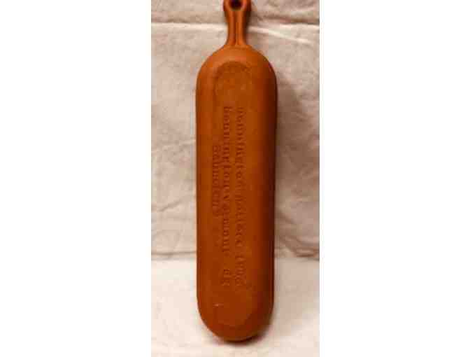 1966 Bennington Potters' Red Clay French Bread Baking Loaf