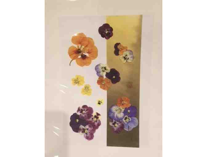 Three Asian Floral Prints