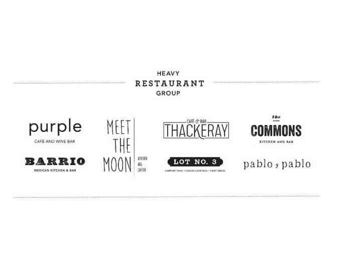 Heavy Restaurant Group- $50 Gift Card