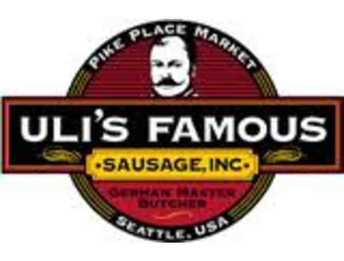 Uli's Famous  Sausages- $25 gift certificate
