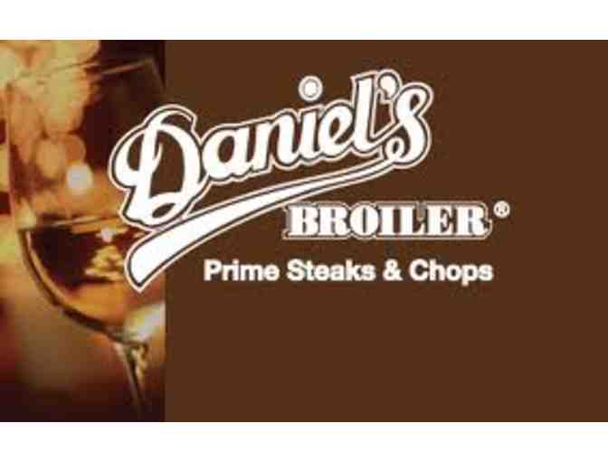 Daniel's Broiler Restaurant Gift Cards- $100