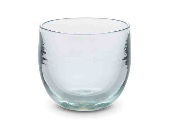 Set of 2 clear glassybaby drinkers