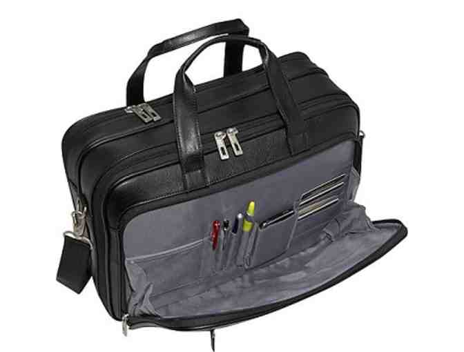 Samsonite Leather Checkpoint Friendly Briefcase - Photo 2