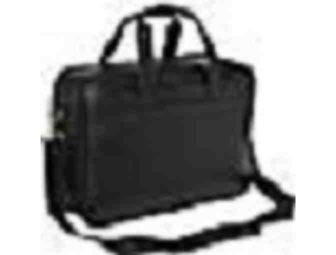 Samsonite Leather Checkpoint Friendly Briefcase - Photo 3