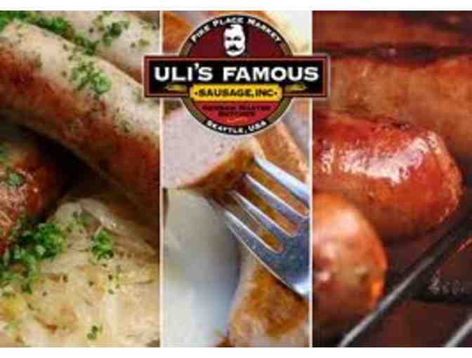 Uli's Famous  Sausages- $25 gift certificate