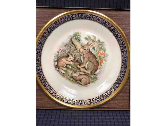 Lenox Limited Edition Cottontail Rabbit Collectors Plate 1975