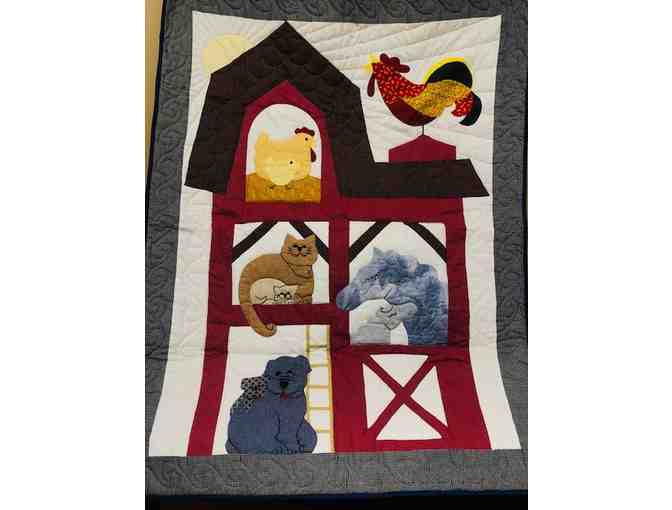 Barnyard Fun Animal Quilt/Wall Hanging - Photo 1