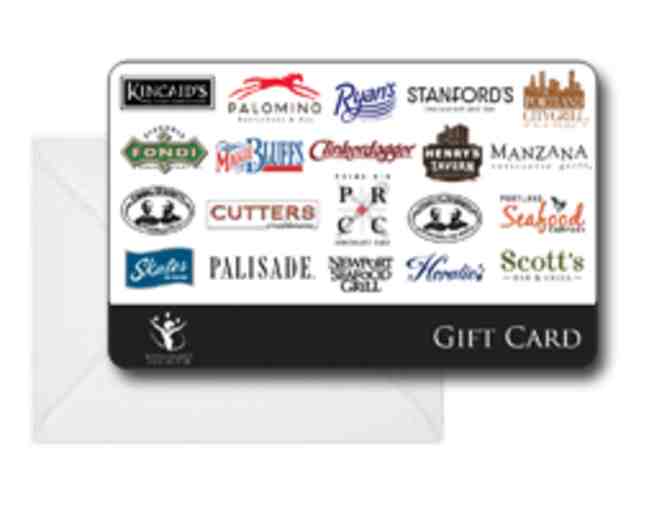 Palisade and More! Restaurants Unlimited $50 Gift Card