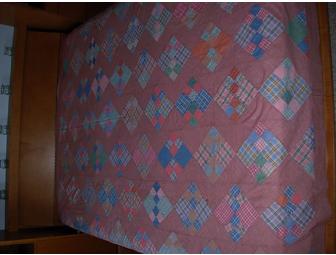Quilt Top, Vintage Fabric