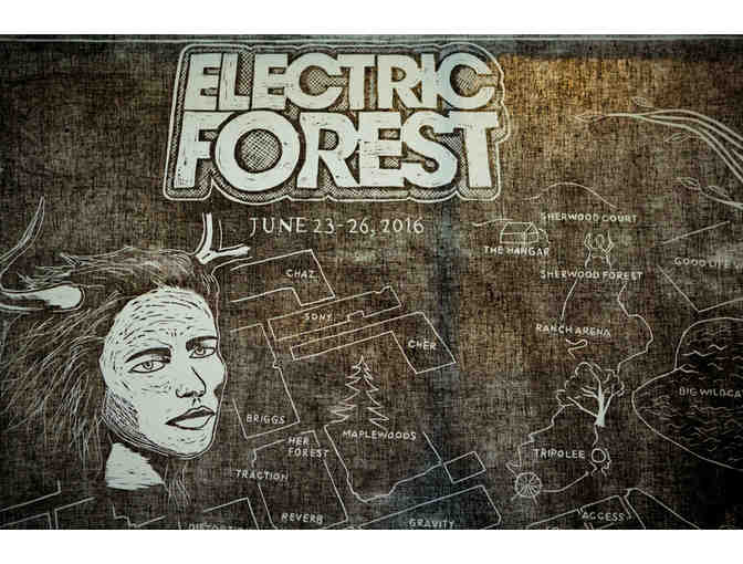 Electric Forest Mapmakers: 'Stroll Through The Forest' by B.Ghita