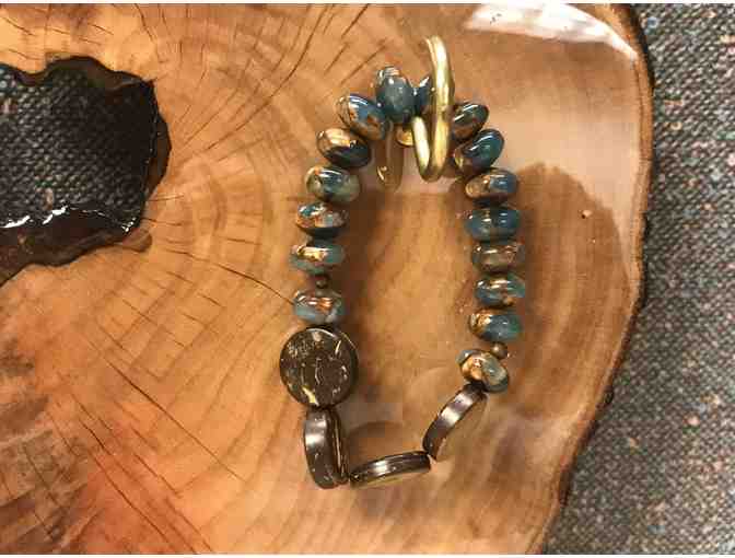 Cypress Keyholder and (3) Handmade Bracelets