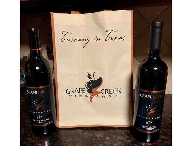 2 Bottles of Grapecreek Vineyards Wine - Photo 1