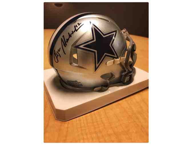 Hall of Famer Roger Staubach Autographed Mini-Helmet