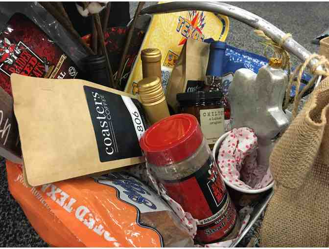 Texas Themed Gift Basket