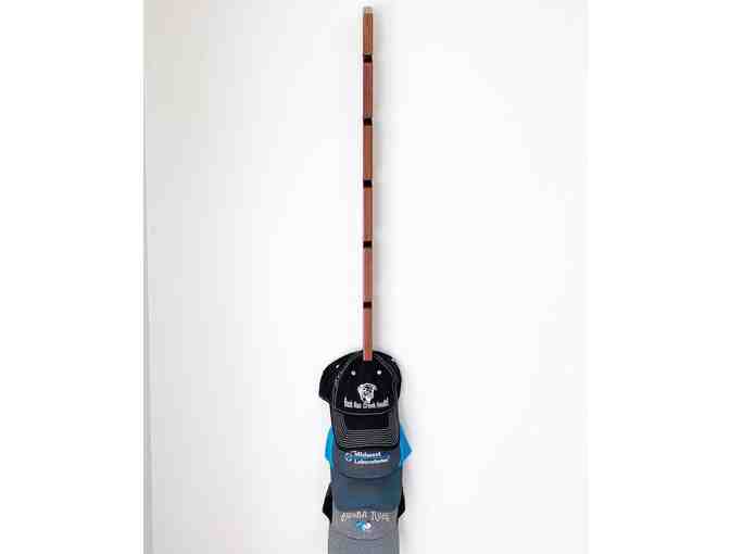 Woodstock Hat Rack #6 Black Stain color