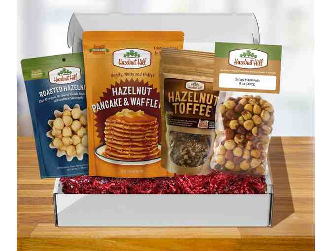 Oregon Hazelnut Breakfast and Tour gift box.