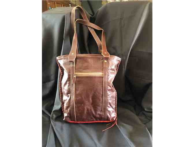 Myra Envision Leather Hairon Bag