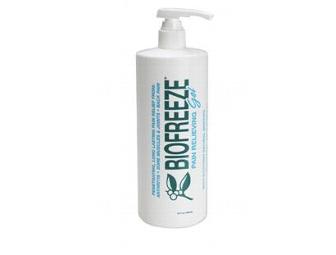 Ther-Band Wall Station and 32oz Biofreeze Pump
