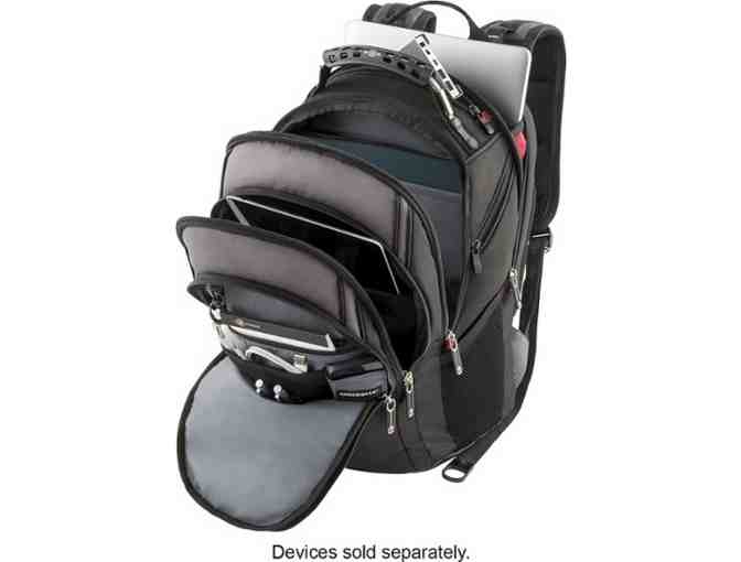 Swiss Gear - UPDATE Laptop Backpack - Black/Gray