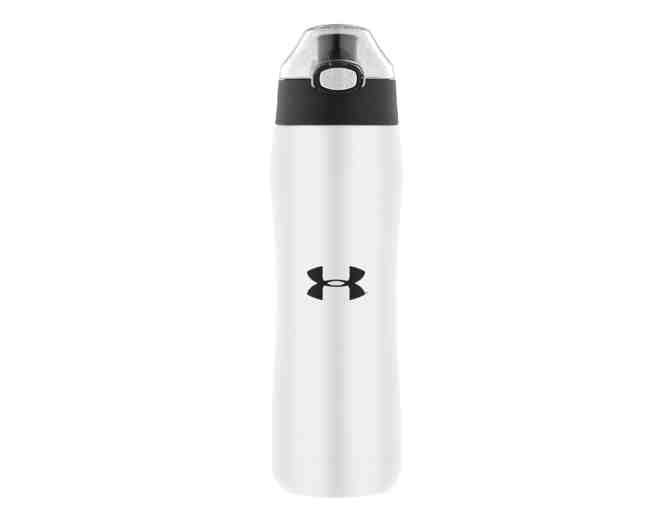 UNDER ARMOUR 18oz Stainless Steel Hydration Bottle, White