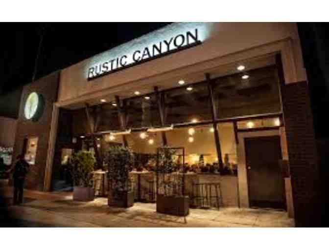 Rustic Canyon Wine Bar and Seasonal Kitchen - $100 Gift Card