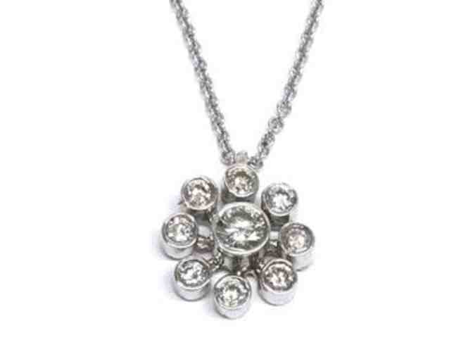 Yale Jewelers - 14k White Gold and Diamond Necklace valued at $1500