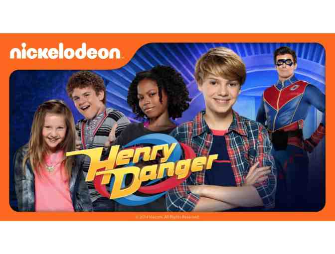 Henry Danger script and photo signed by the actor playing 'DAD'