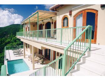 7 nights at the beautiful Croix Vista villa, St. John, USVI!