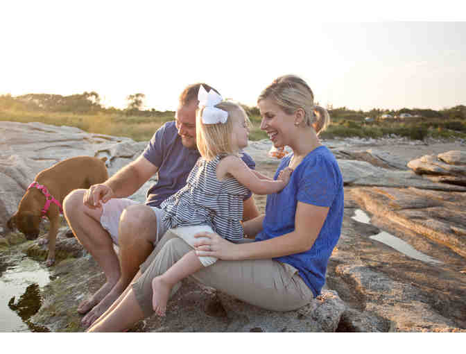 Lifestyle Beach Portrait Session