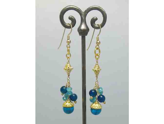 Custom Beaded Turquoise Jewelry Set from Caravan Gallery