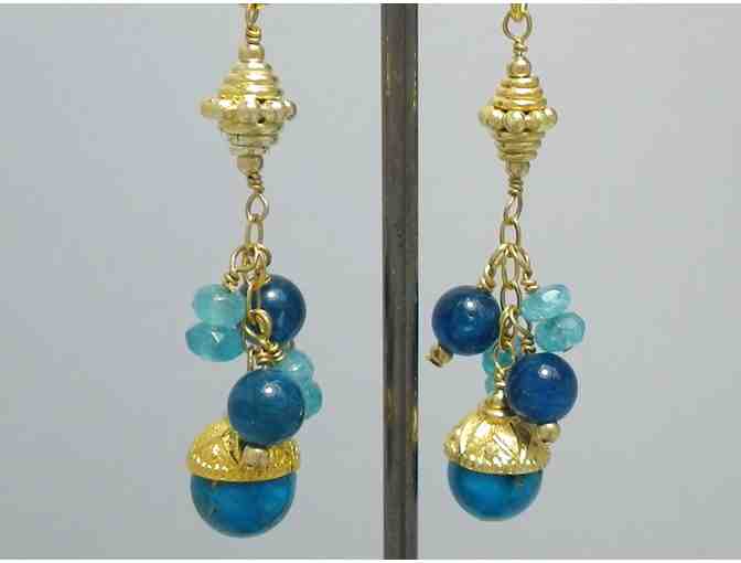 Custom Beaded Turquoise Jewelry Set from Caravan Gallery